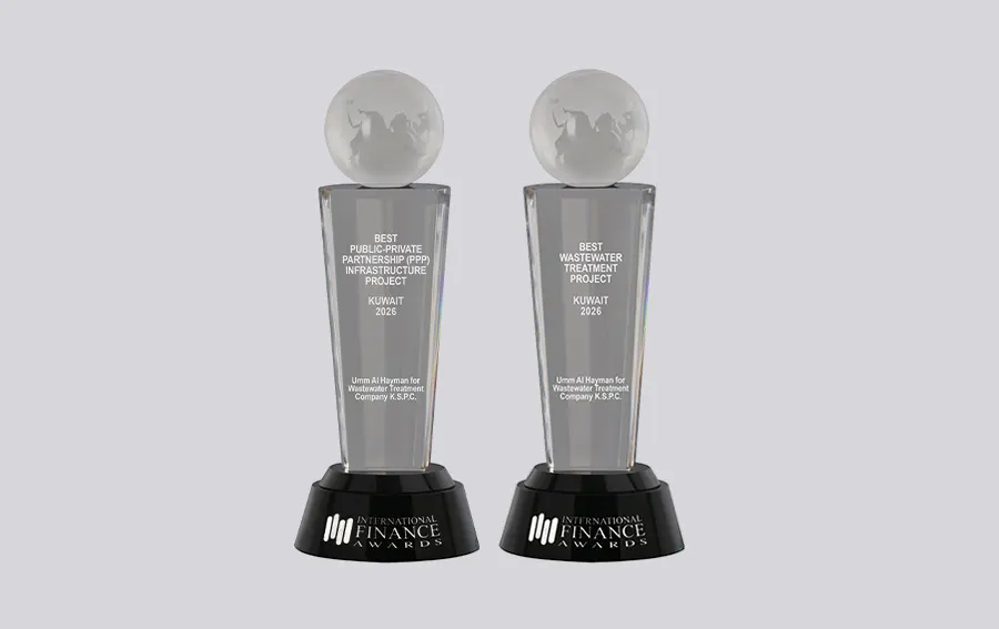 Umm Al Hayman Wastewater Treatment Project Wins Two International Finance Awards 2026
